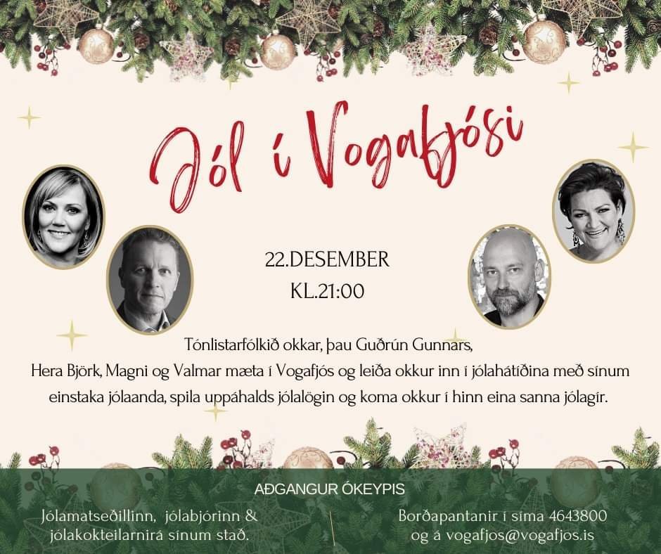 Jól í Vogafjósi - 22. desember 2023